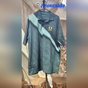 Nike Men's Green Polo Shirt